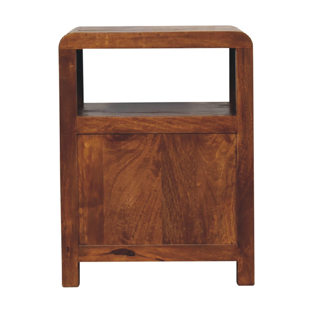 Aspen Bedside Table | Chestnut Solid Mango Wood