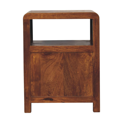 Aspen Bedside Table | Chestnut Solid Mango Wood