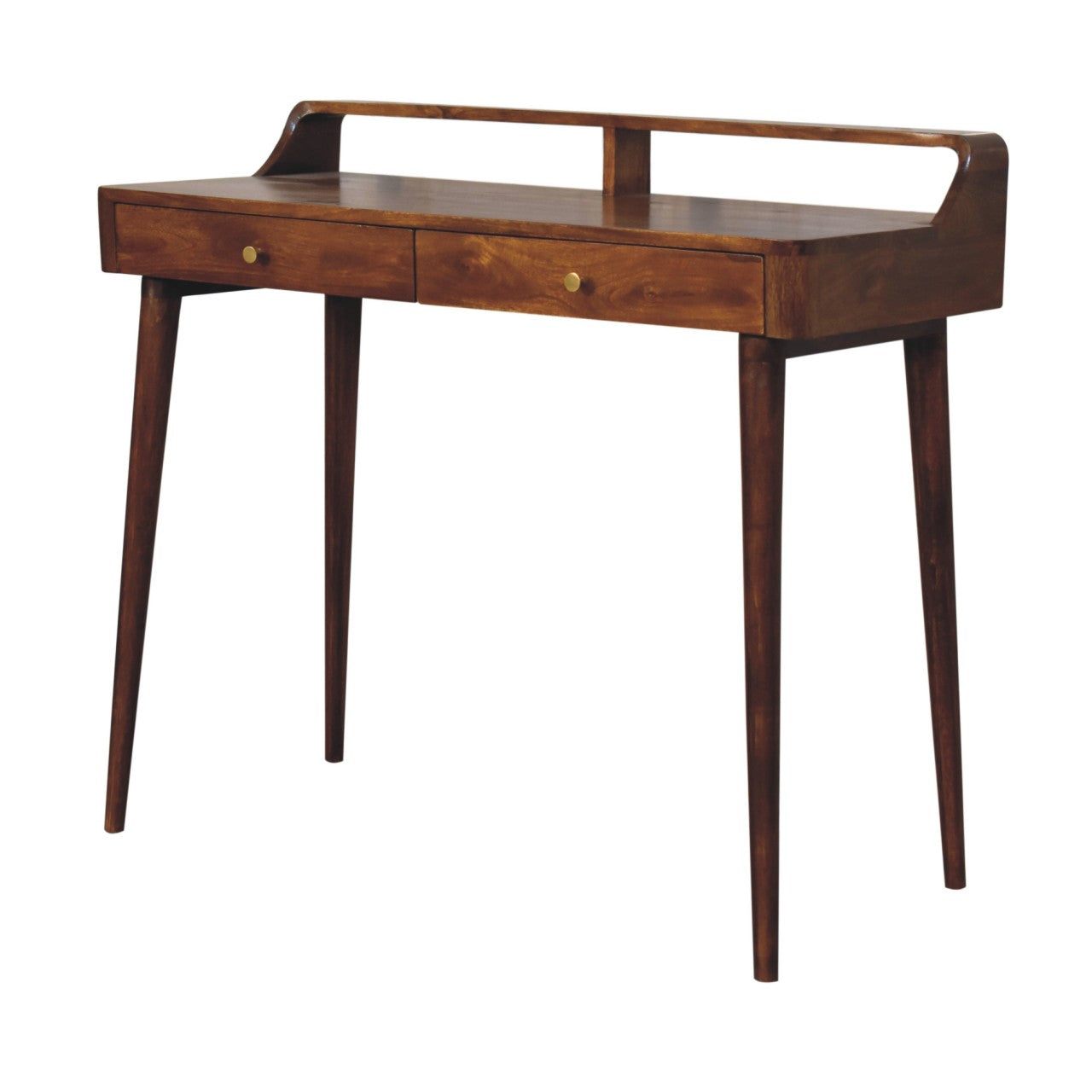 Elevated Chestnut Chest of Drawers