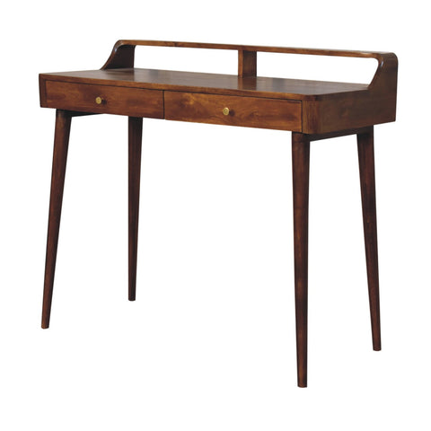Elevated Chestnut Chest of Drawers