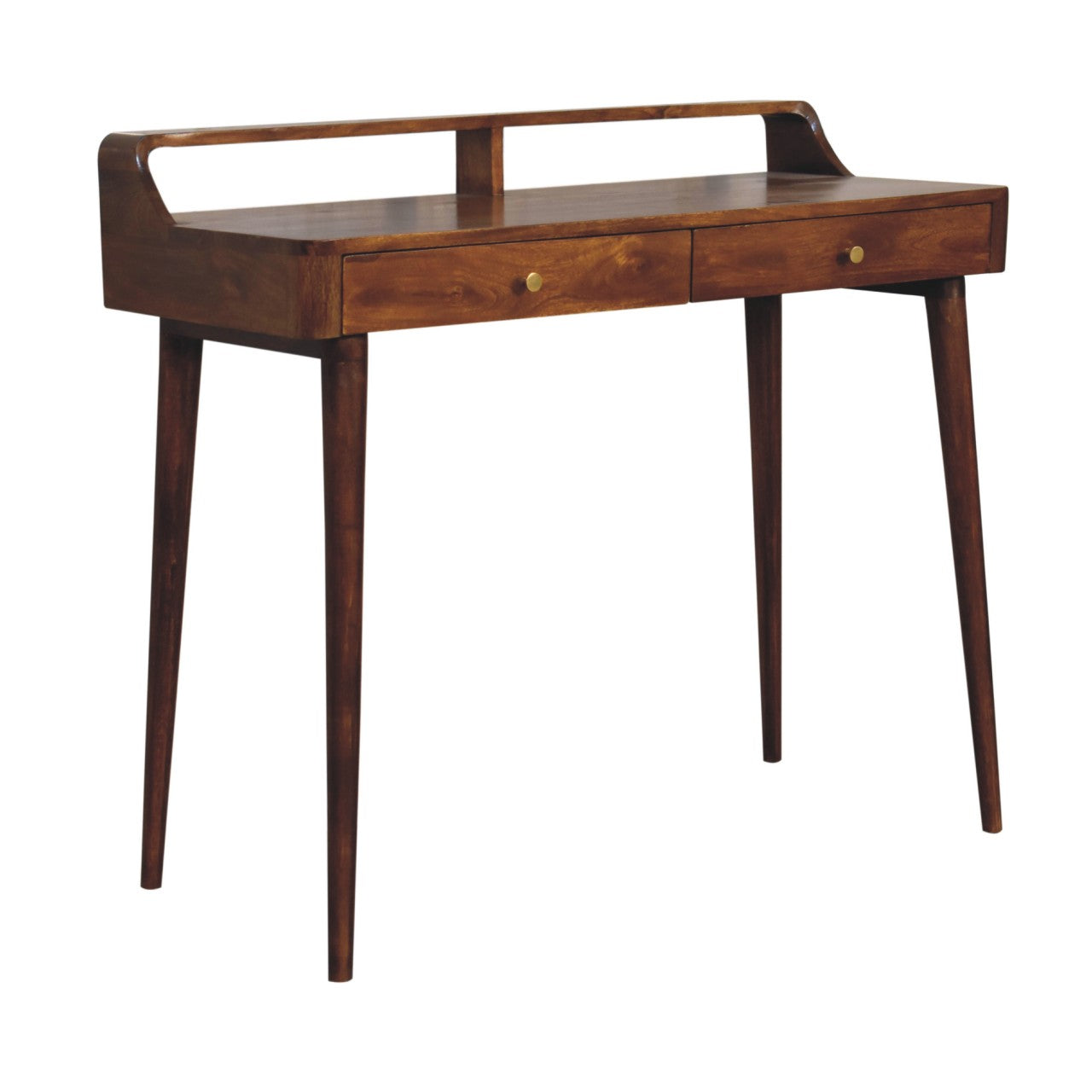 Elevated Chestnut Chest of Drawers
