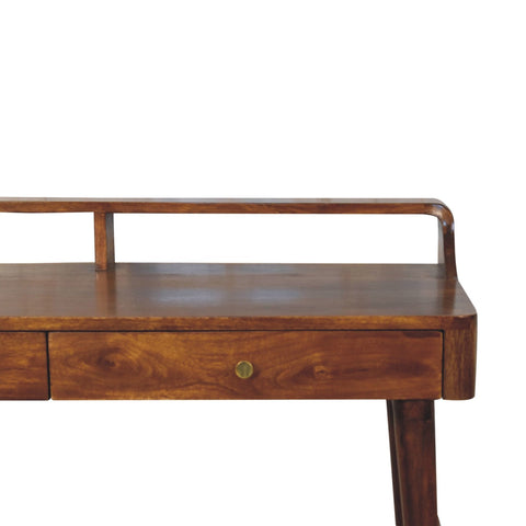 Elevated Chestnut Chest of Drawers