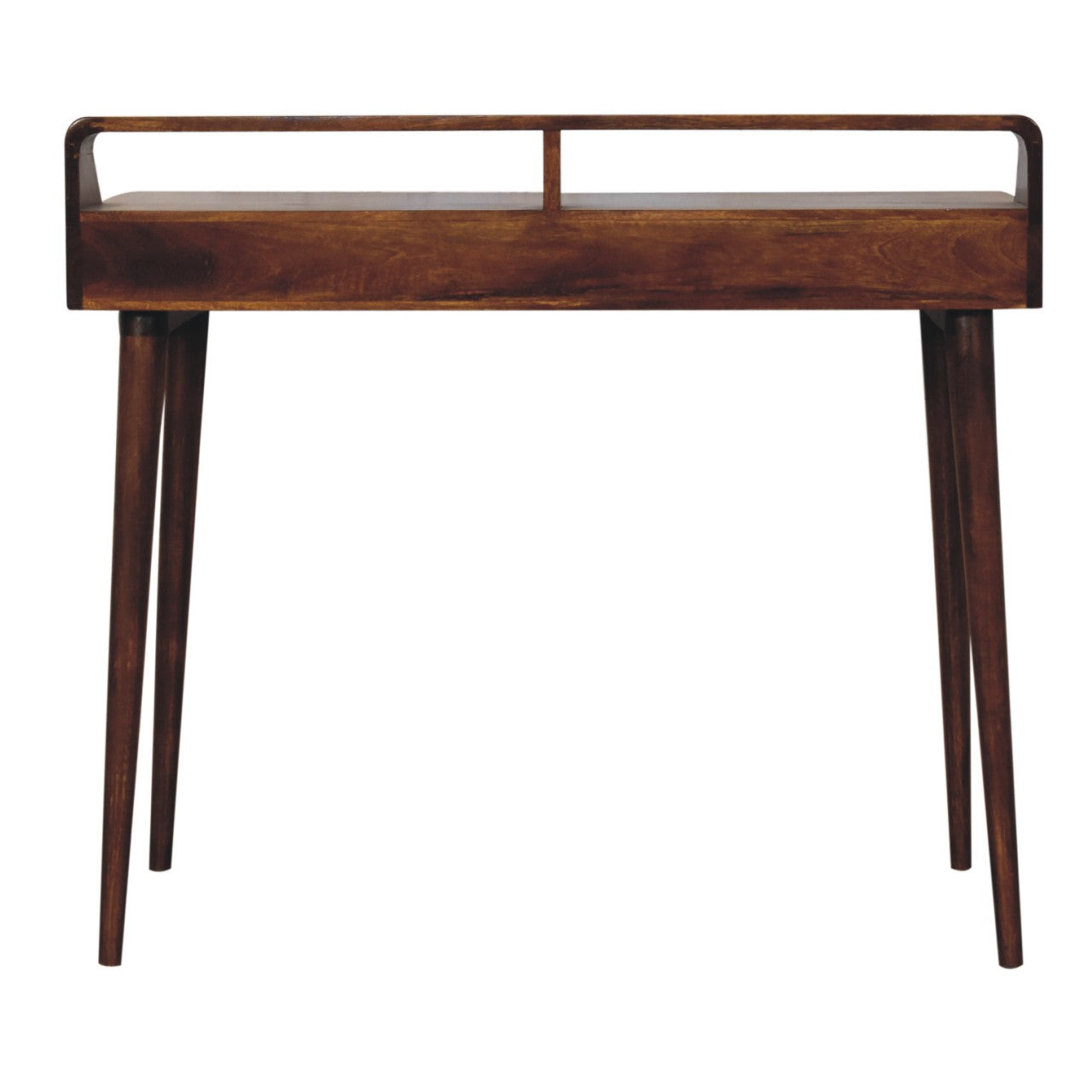 Elevated Chestnut Chest of Drawers