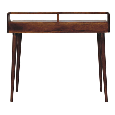 Elevated Chestnut Chest of Drawers
