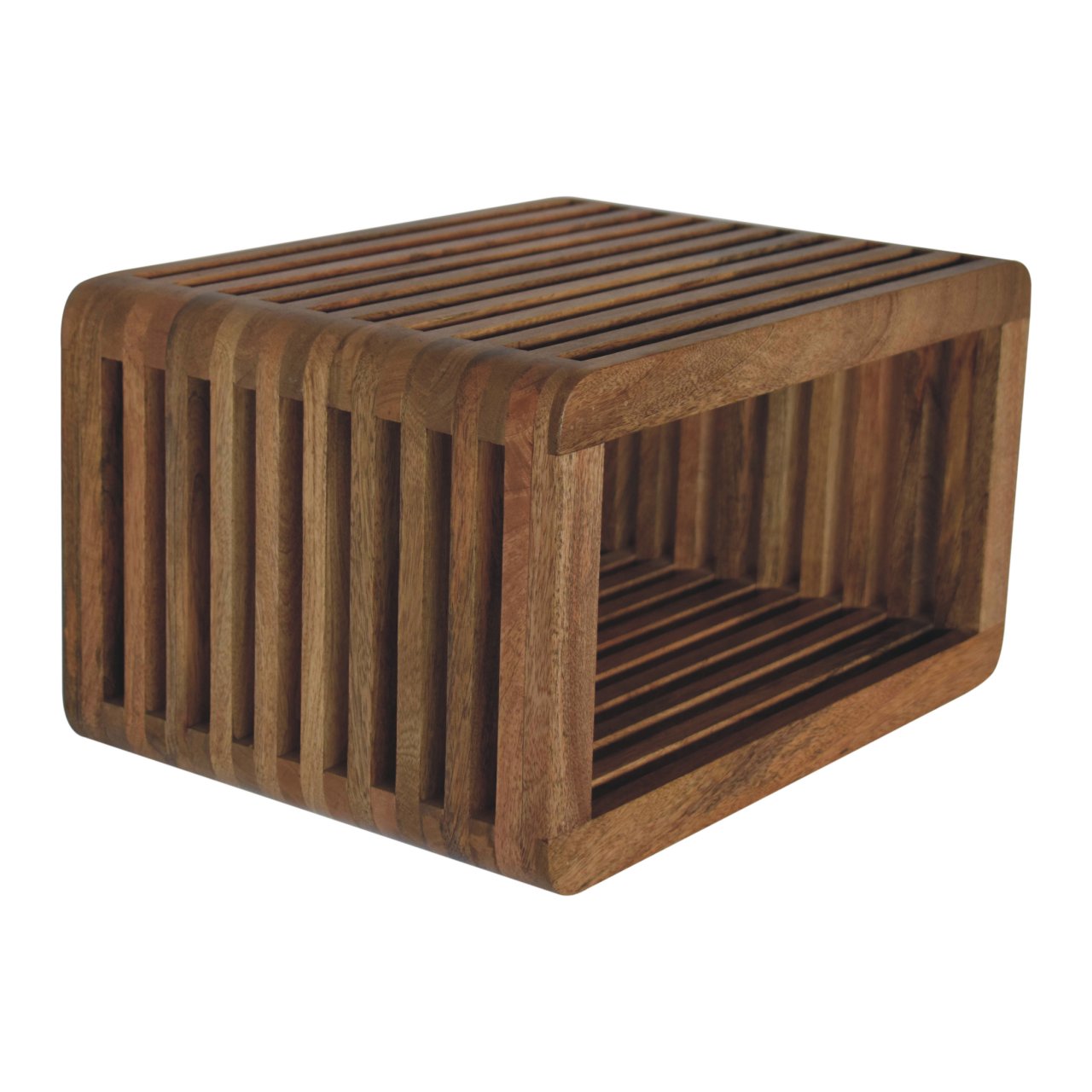 Soba Wall Mounted Bedside Table | Oak-Ish Solid Mango Wood Wall-Mounted