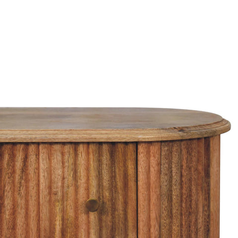 Soba Nordic Chest of Drawers | Oak Solid Mango Wood