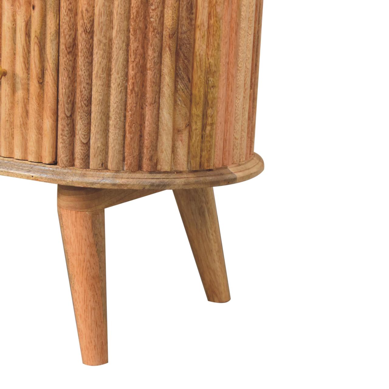 Soba Nordic Chest of Drawers | Oak Solid Mango Wood