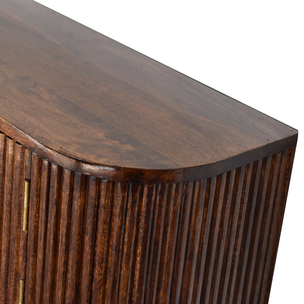 Chunky Chestnut Wall Mounted Console Chest of Drawers | Wall-Mounted