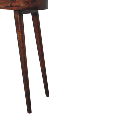 Mini Albion California Walnut Console Table