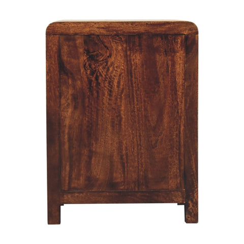 California Walnut Naya Bedside Table