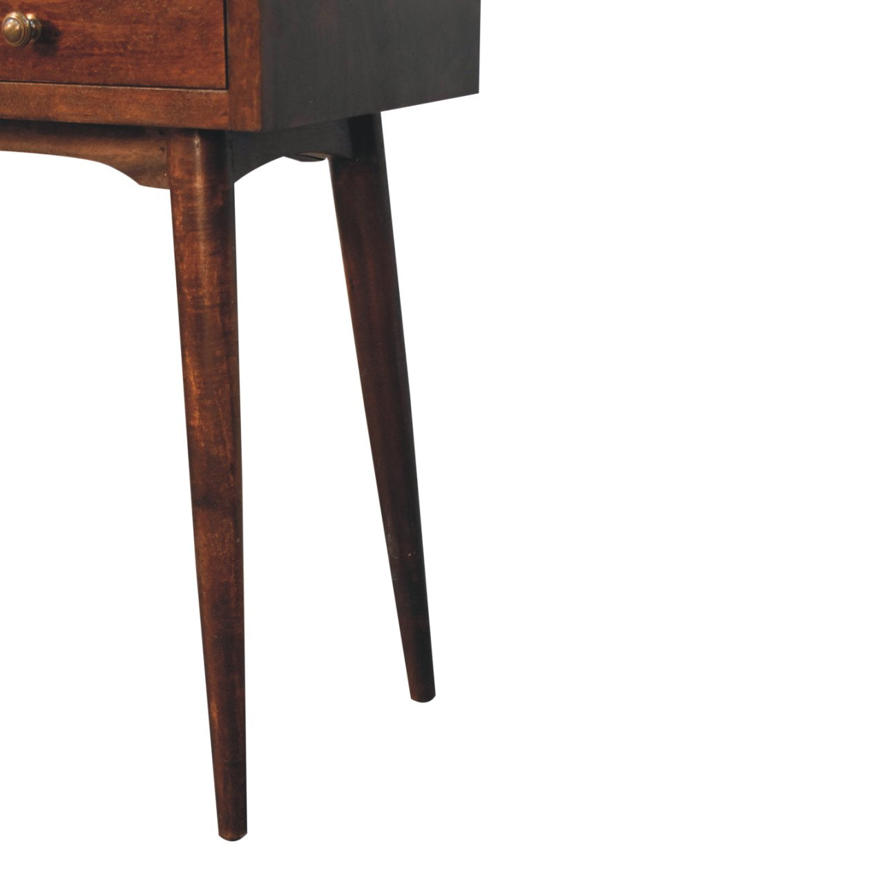 California Walnut Hallway 2-Drawer Console Table