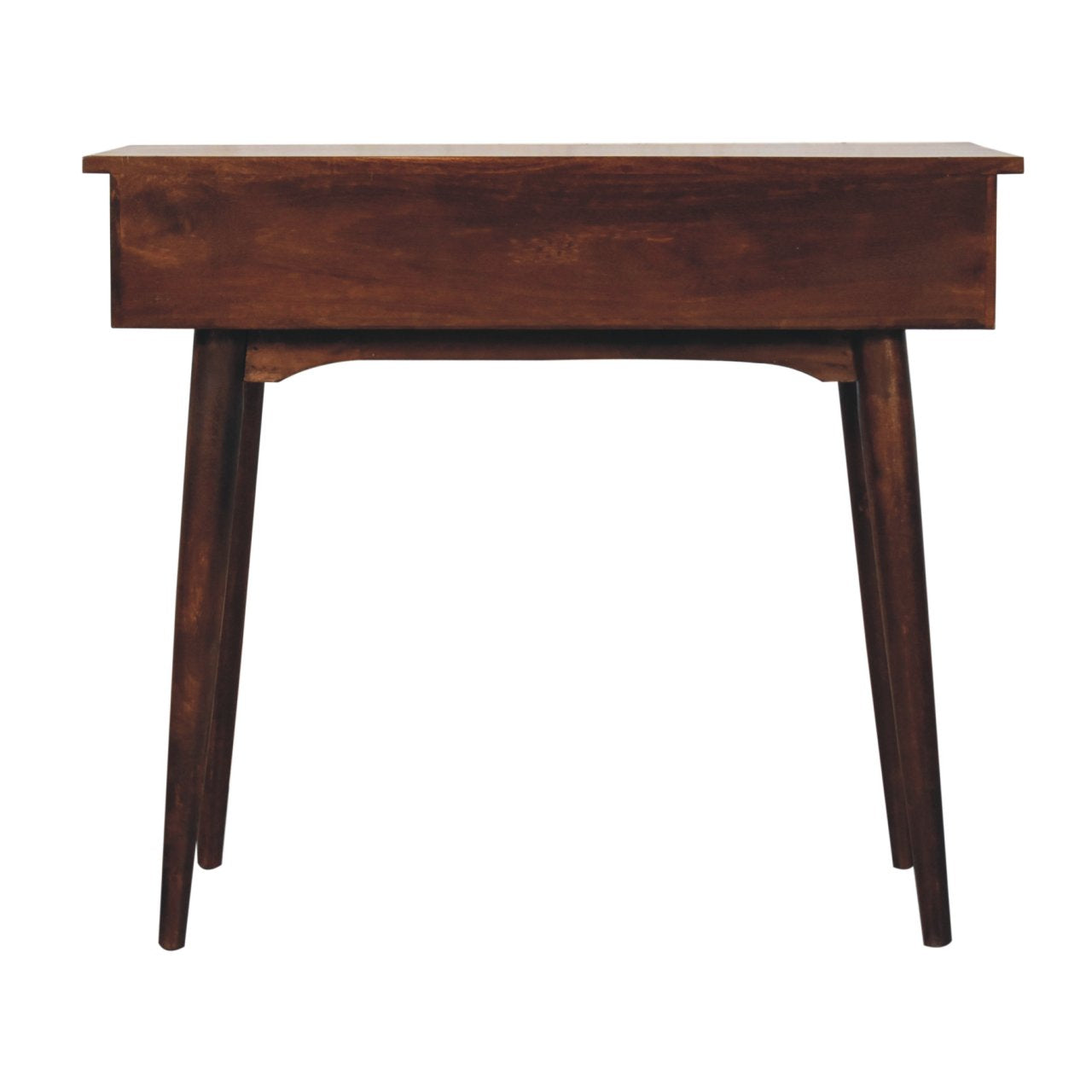 California Walnut Hallway 2-Drawer Console Table