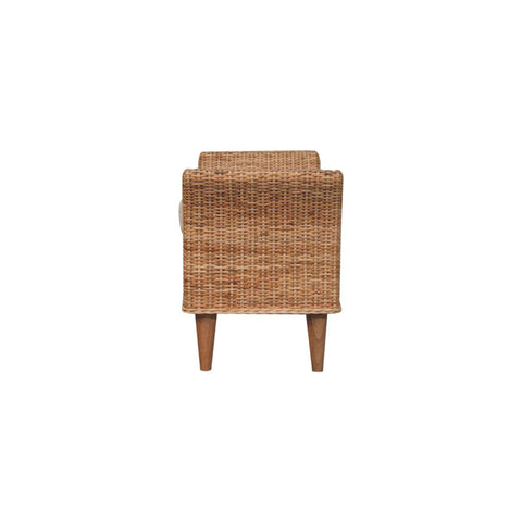 Riviera Woven Bench | Boucle