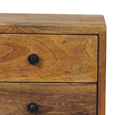 Solis 2-Drawer Oak-ish Wall Mounted Chest of Drawers | Wall-Mounted