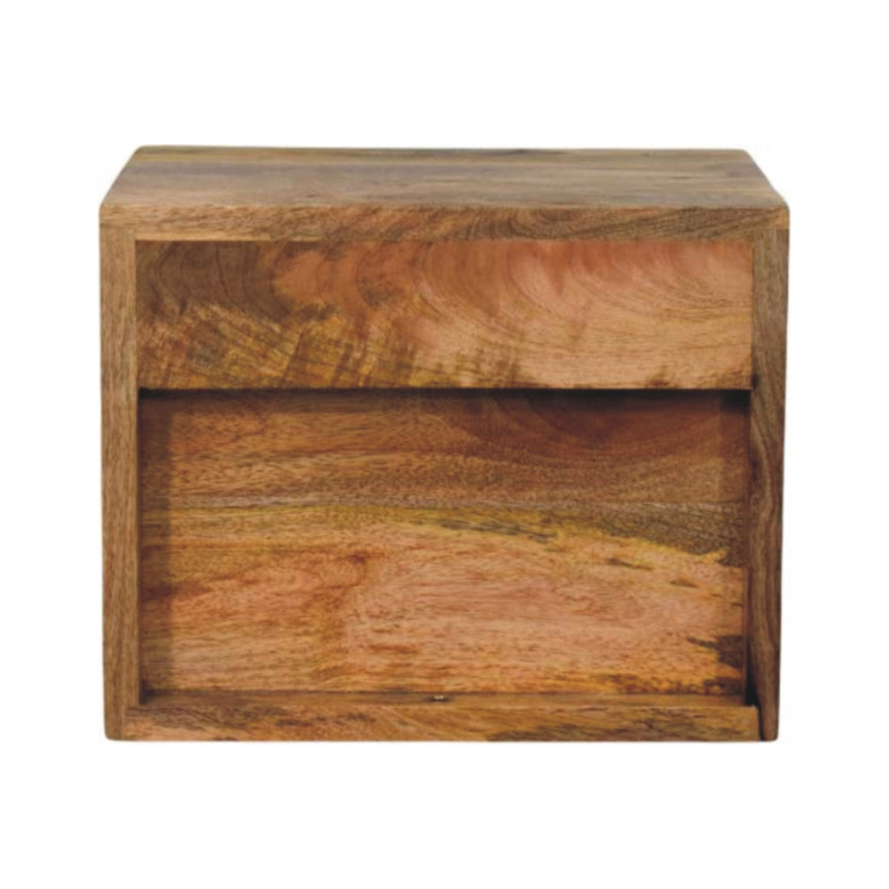 Solis 2-Drawer Oak-ish Wall Mounted Chest of Drawers | Wall-Mounted