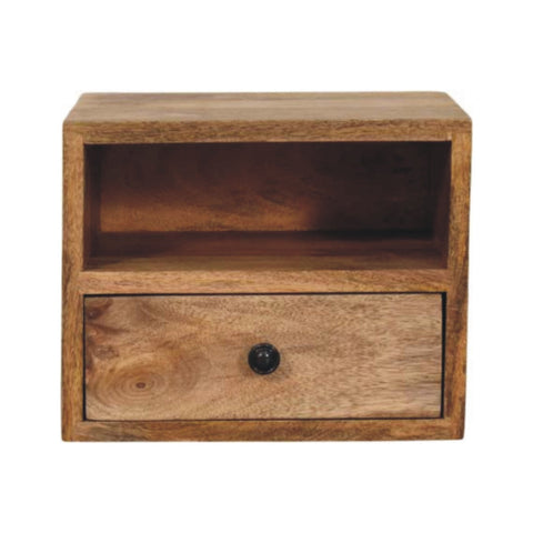 Solis 1-Drawer Oak-ish Wall Mounted Chest of Drawers | Wall-Mounted