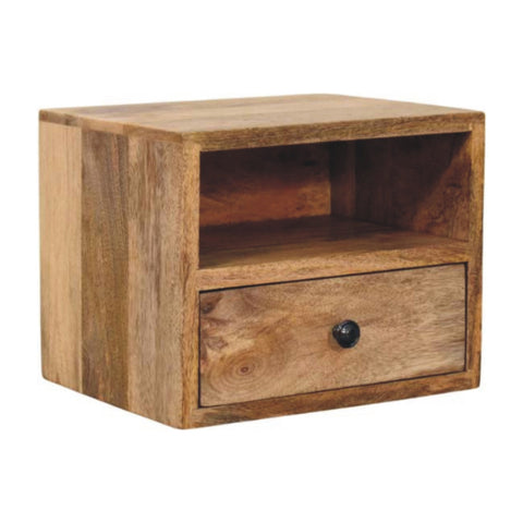 Solis 1-Drawer Oak-ish Wall Mounted Chest of Drawers | Wall-Mounted
