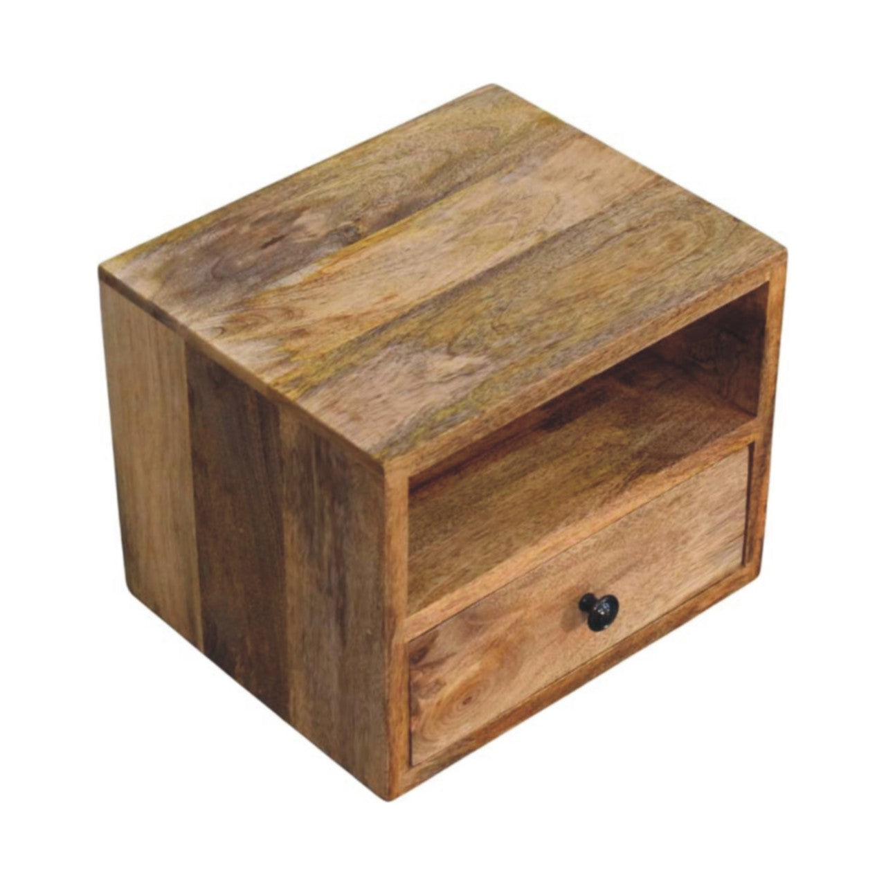 Solis 1-Drawer Oak-ish Wall Mounted Chest of Drawers | Wall-Mounted