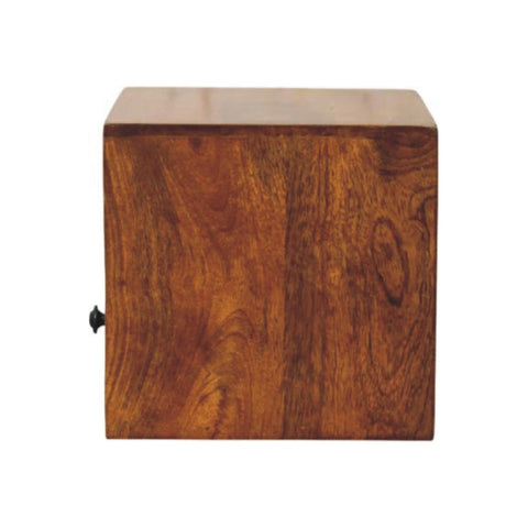 Solis 1-Drawer Chestnut Wall Mounted Chest of Drawers | Wall-Mounted