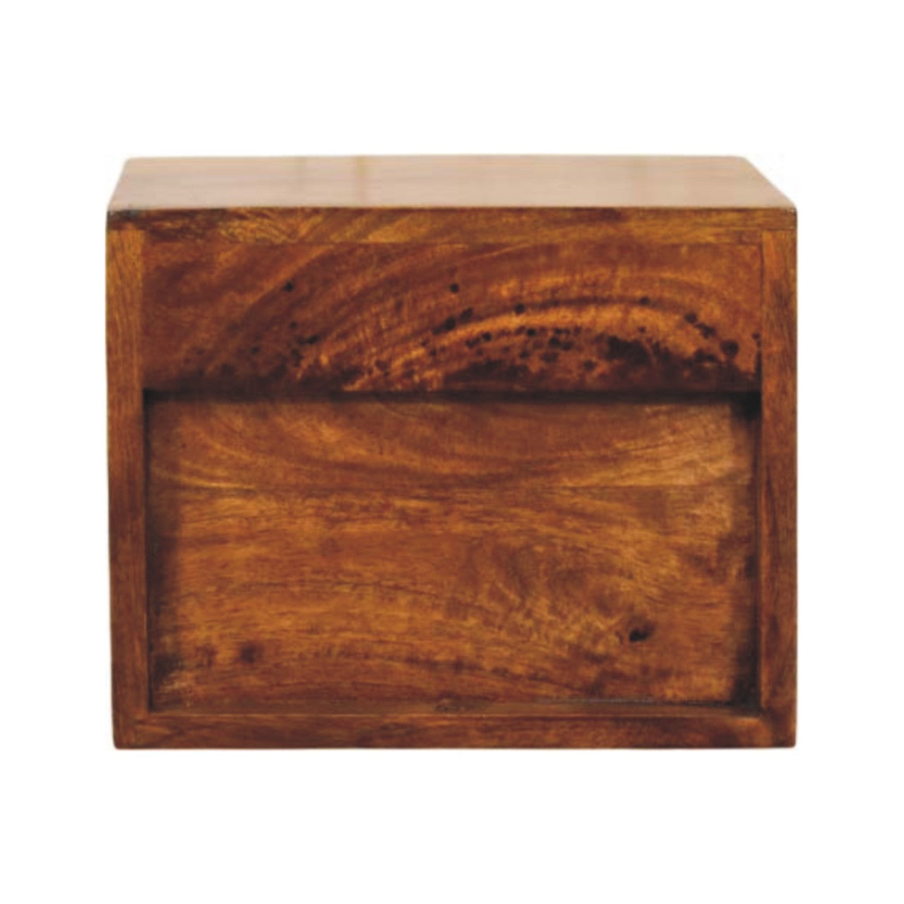 Solis 1-Drawer Chestnut Wall Mounted Chest of Drawers | Wall-Mounted