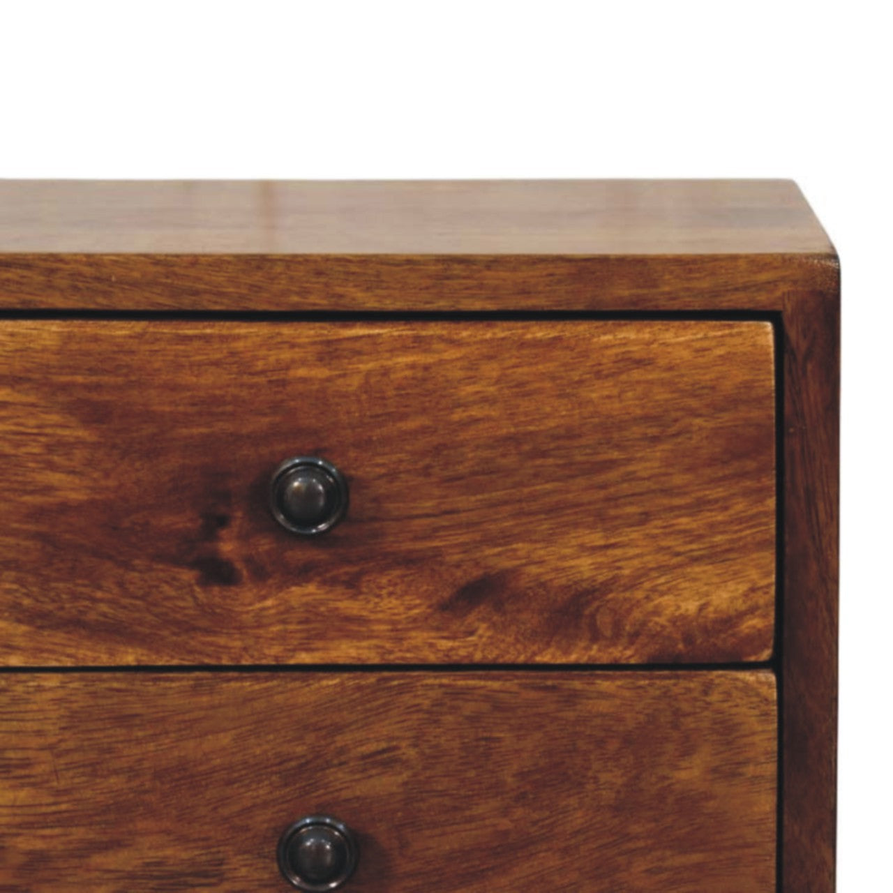 Solis 2-Drawer Chestnut Wall Mounted Chest of Drawers | Wall-Mounted