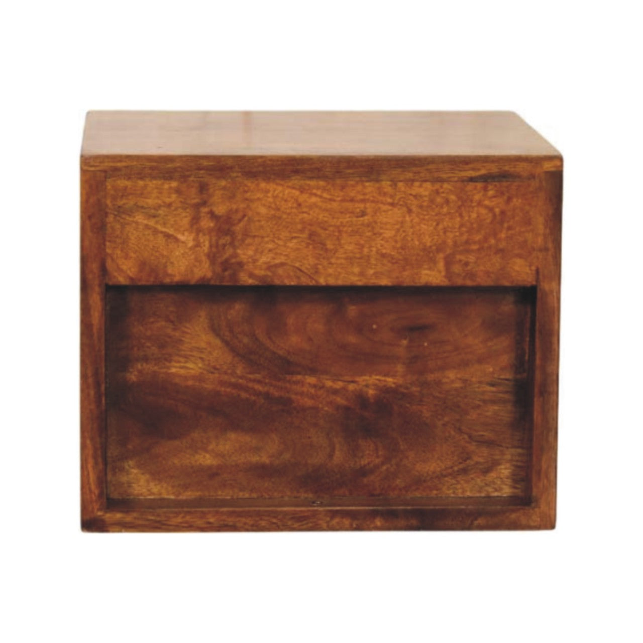Solis 2-Drawer Chestnut Wall Mounted Chest of Drawers | Wall-Mounted