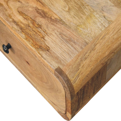 Avora Wall-Mounted Oak-ish 1-Drawer Chest of Drawers