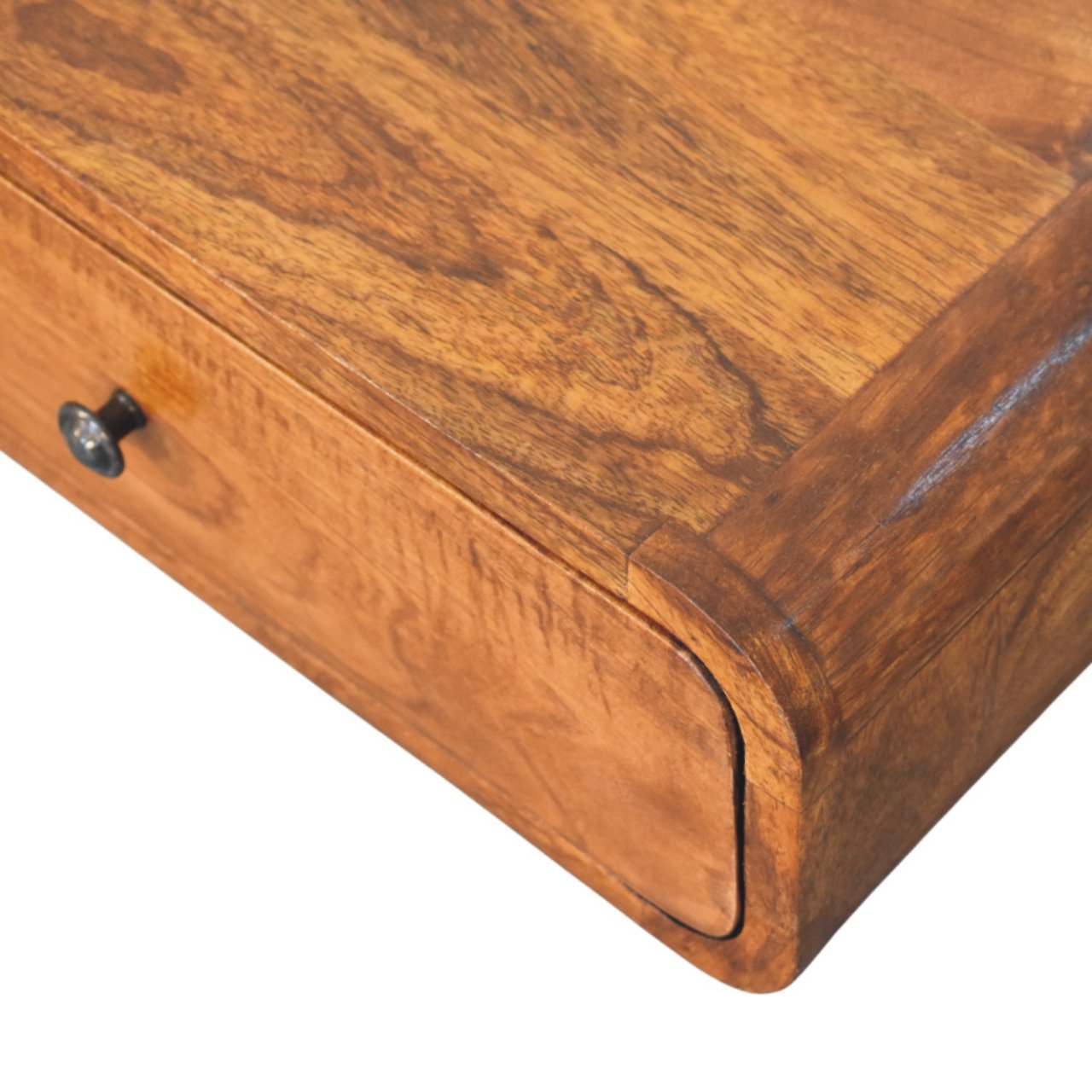 Avora Wall-Mounted Chestnut 1-Drawer Chest of Drawers