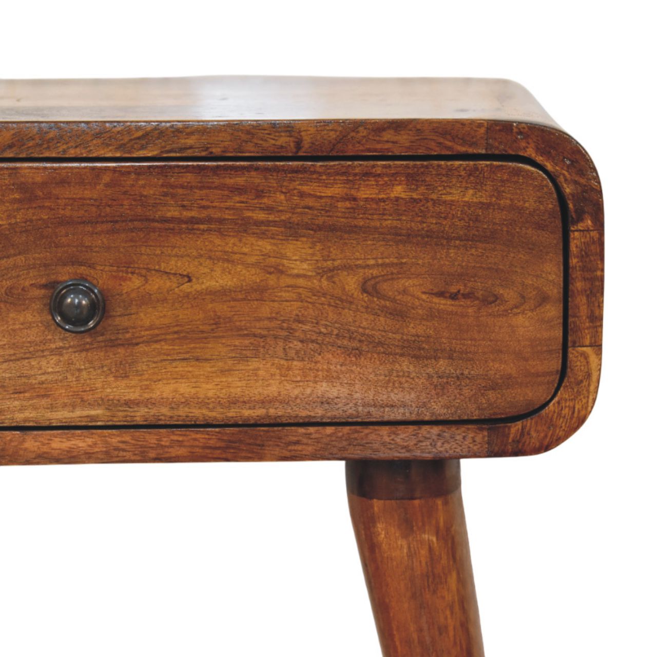 Avora Chestnut Nightstand with 1-Drawer Chest of Drawers