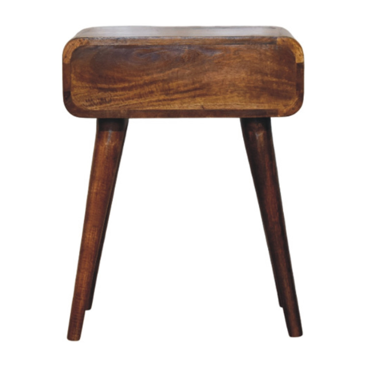 Avora Chestnut Nightstand with 1-Drawer Chest of Drawers