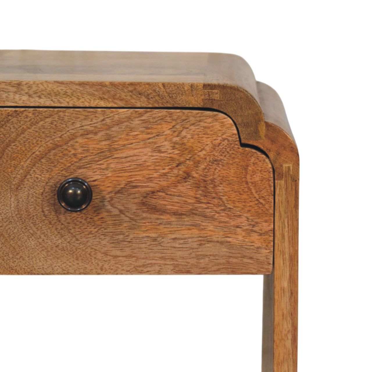 Avora Mini Chestnut Nightstand with 1-Drawer Chest of Drawers