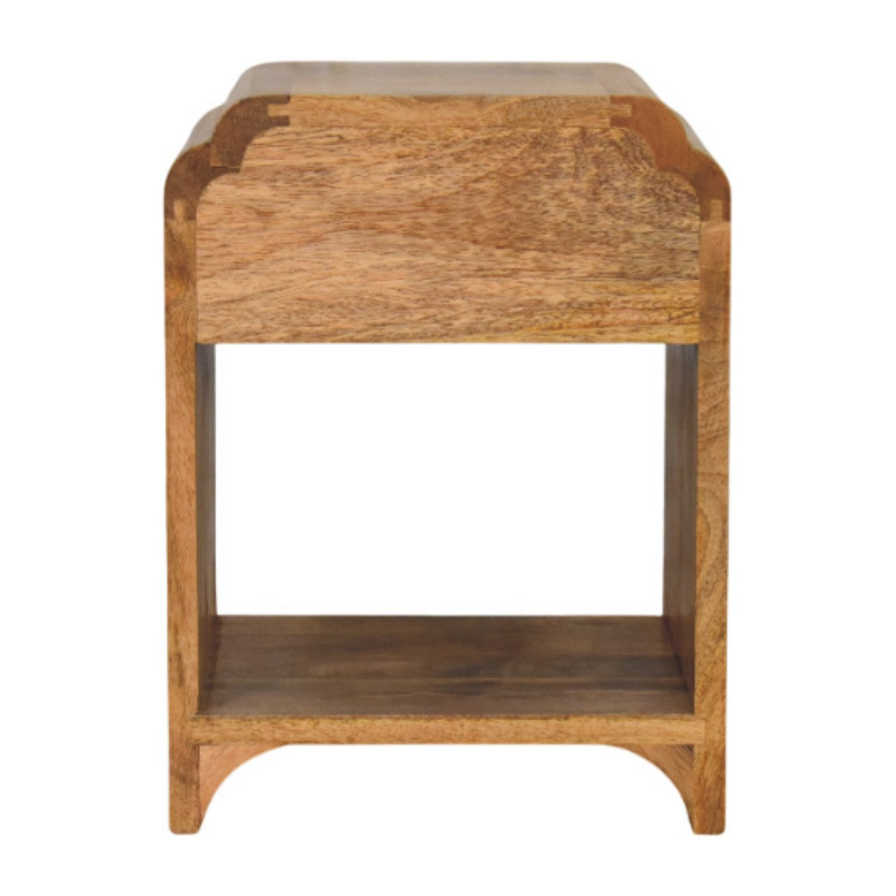 Avora Mini Chestnut Nightstand with 1-Drawer Chest of Drawers