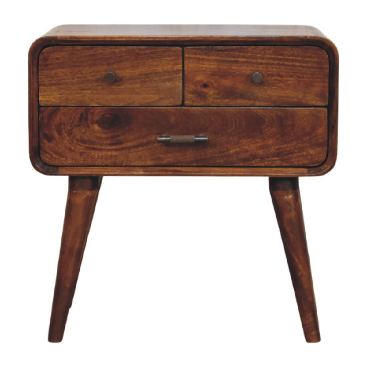 Avora 3-Drawer Chestnut Chest of Drawers