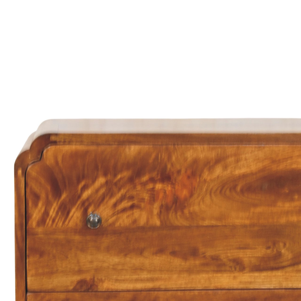 Newton Chestnut 3-Drawer Chest of Drawers | Linen