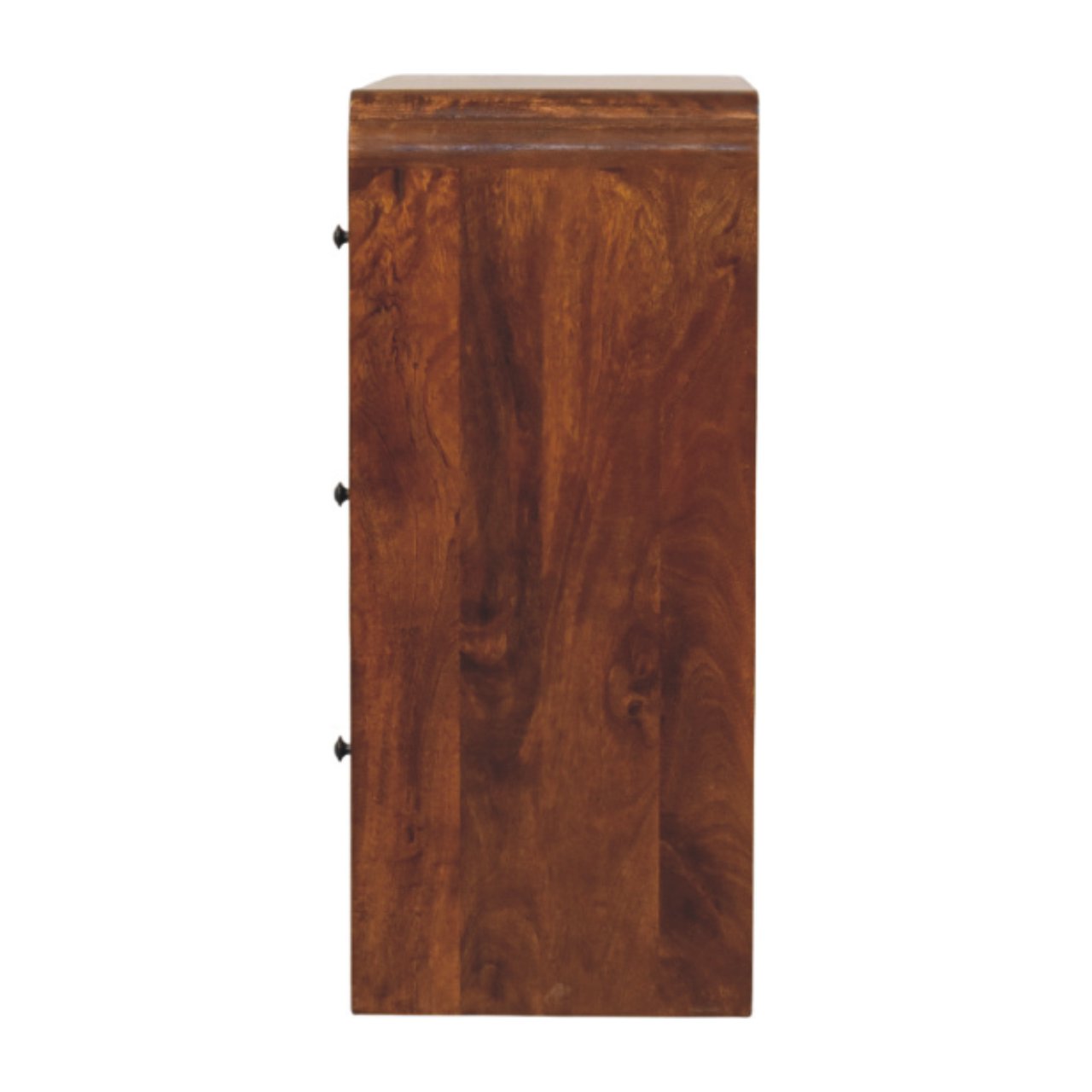 Newton Chestnut 3-Drawer Chest of Drawers | Linen