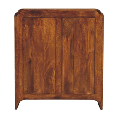 Newton Chestnut 3-Drawer Chest of Drawers | Linen