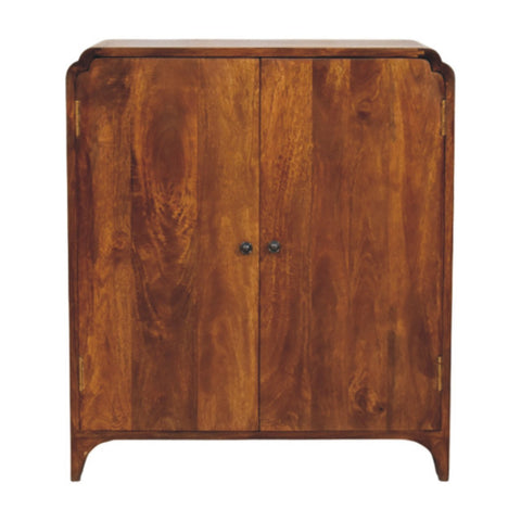 Newton Chestnut Chest of Drawers | Linen
