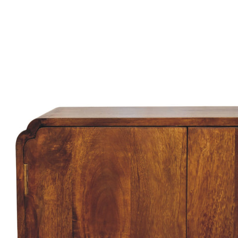 Newton Chestnut Chest of Drawers | Linen