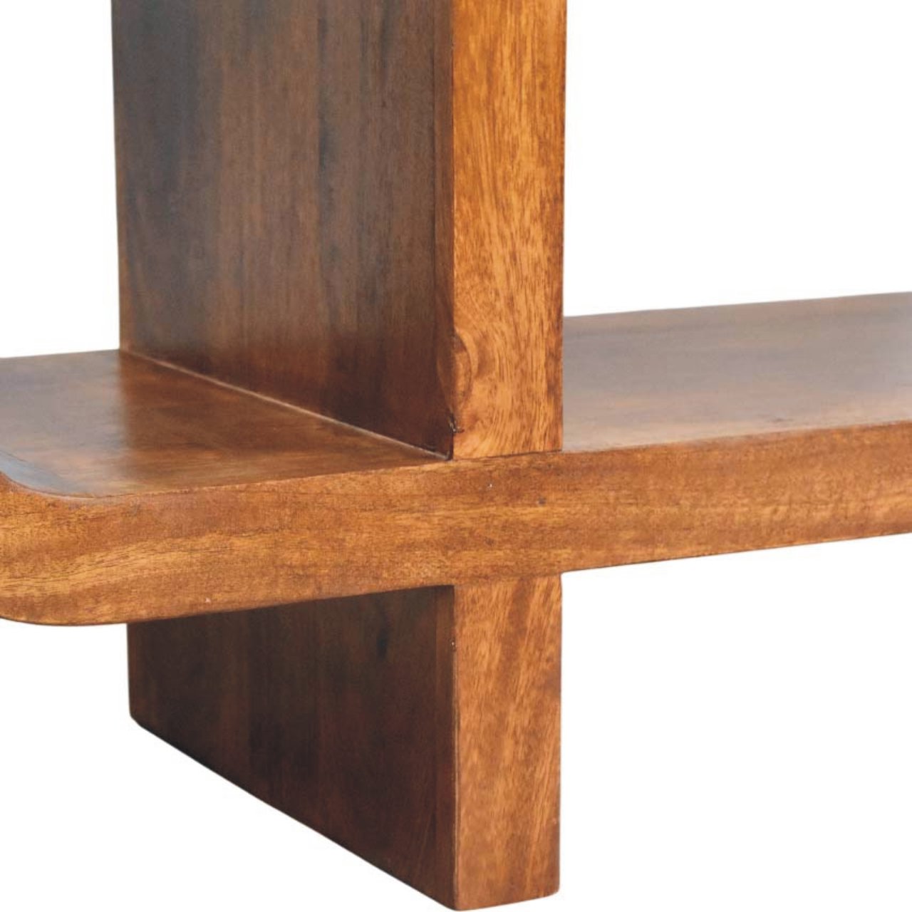 Orion Curved Chestnut Chest of Drawers