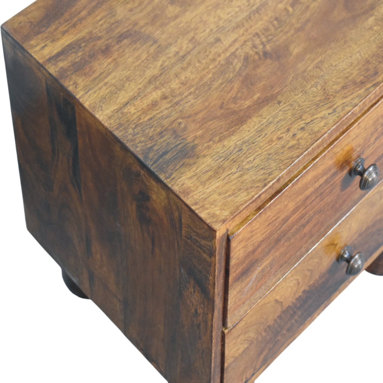 Tula 2-Drawer Chestnut Chest of Drawers