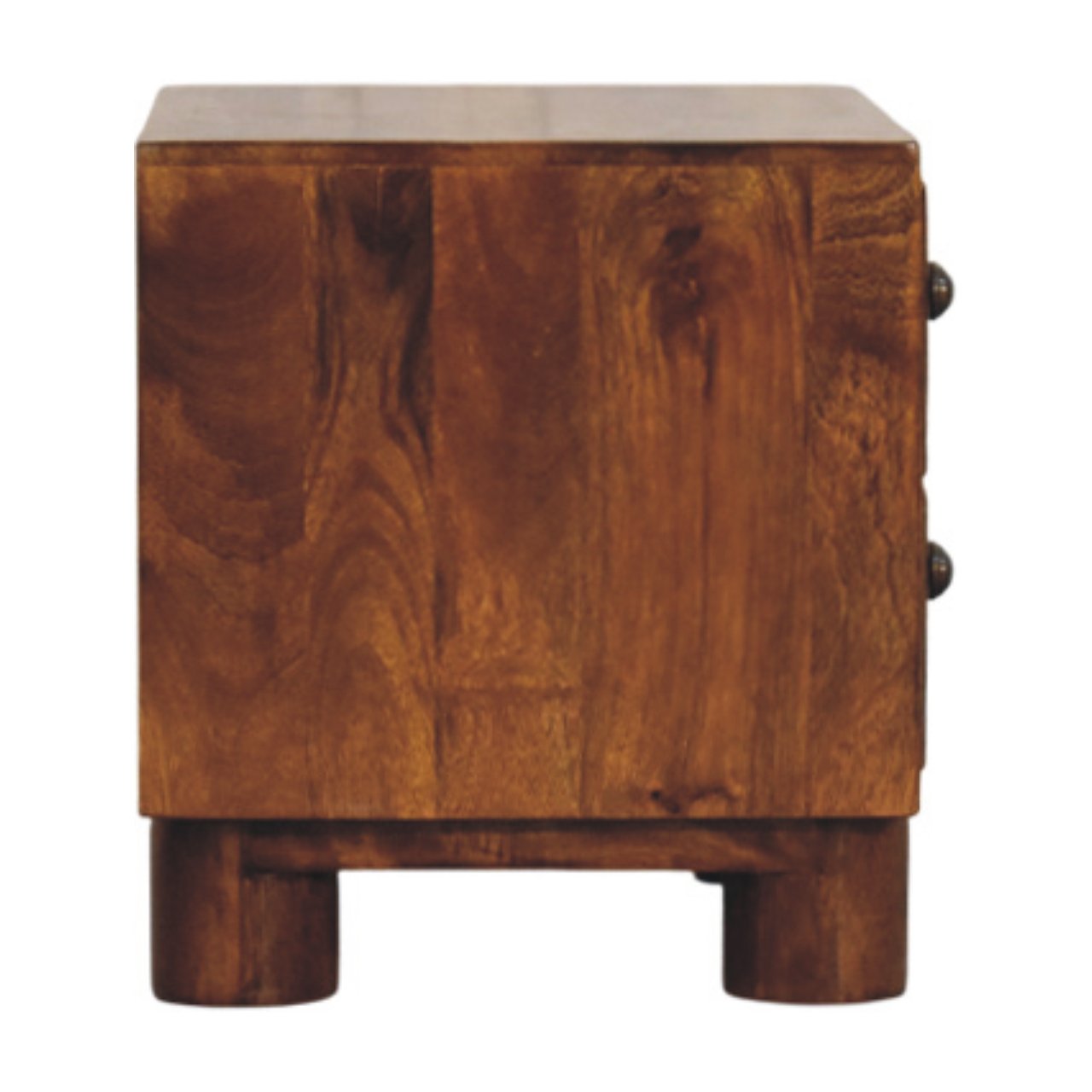 Tula 2-Drawer Chestnut Chest of Drawers