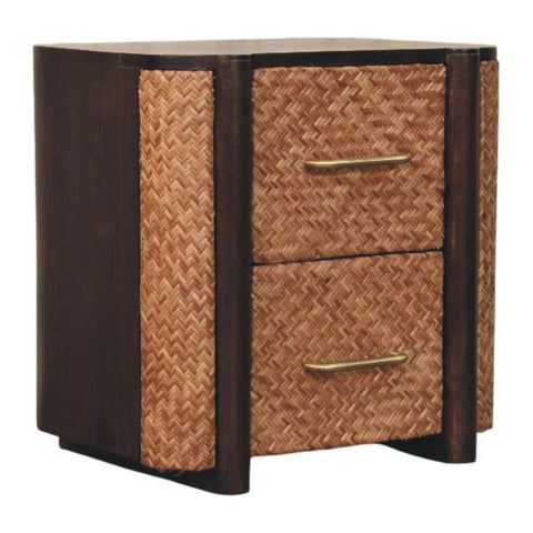 Havana Canefront Chest of Drawers | Rattan Velvet