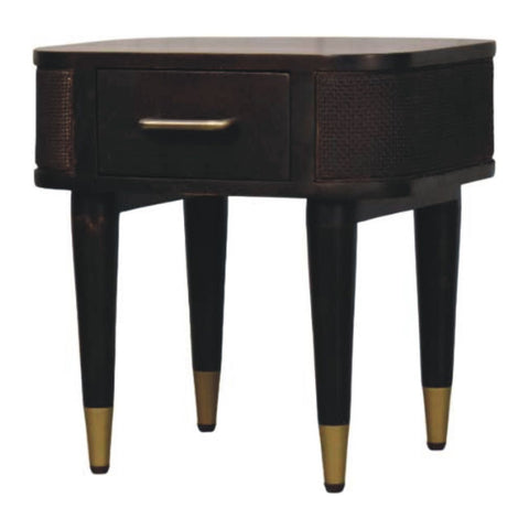 Belmont Bedside Table | Rattan Velvet