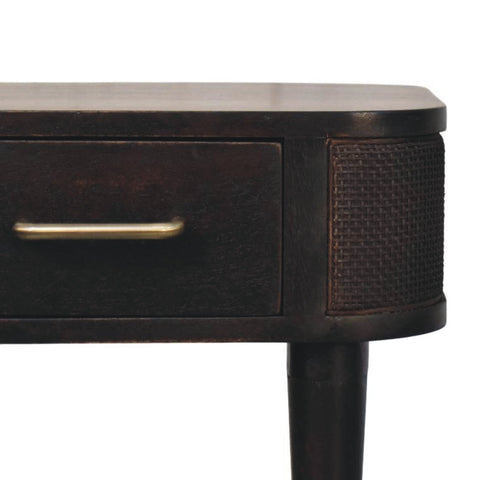 Belmont Bedside Table | Rattan Velvet