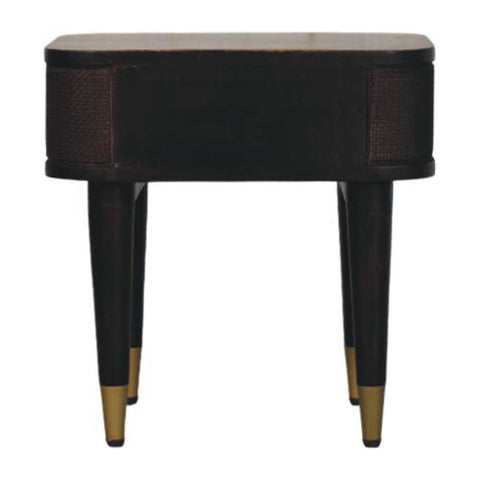 Belmont Bedside Table | Rattan Velvet