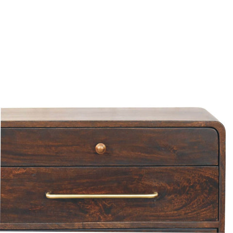 Hudson 8-Drawer Dresser Chest of Drawers | Brass Velvet