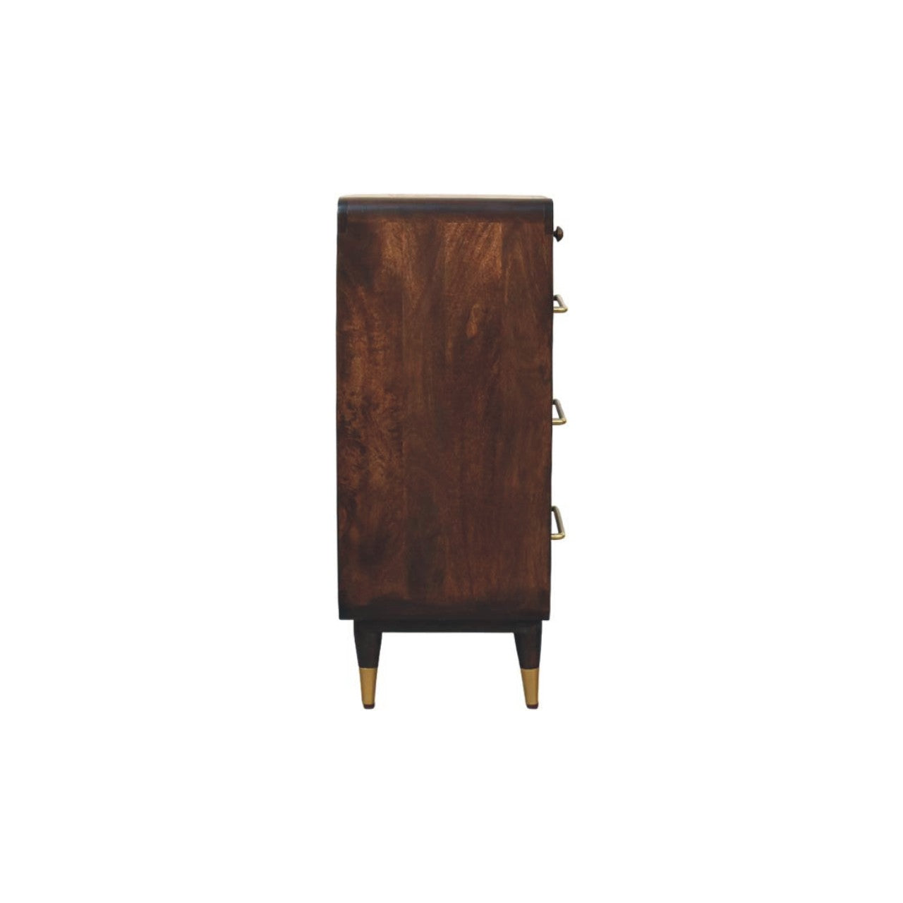 Hudson 8-Drawer Dresser Chest of Drawers | Brass Velvet