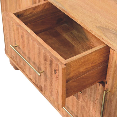 Montara Sideboard Chest of Drawers | Brass Solid Mango Wood