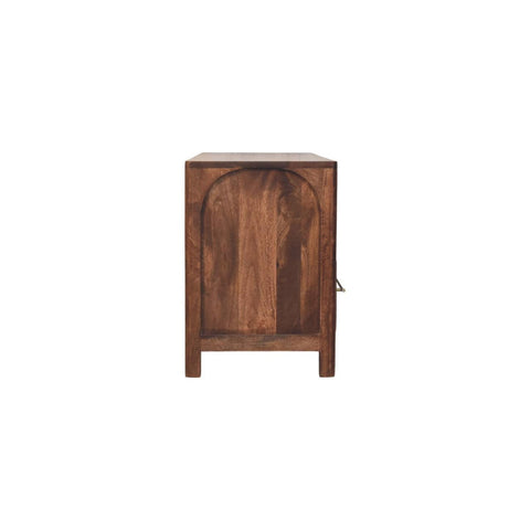 Arc-Line Media Console Table