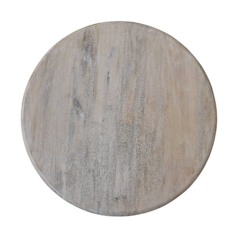 Spindle Salted Oak Coffee Table | Oak-Ish Solid Mango Wood